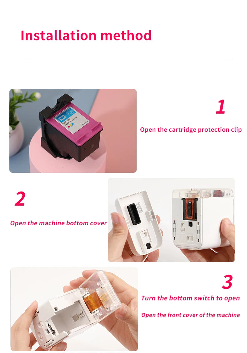 Mini Handheld Food Printer Edible Ink Portable Inkjet Pen Print Custom DIY Bread Coffee Fruit Cookies Coffee Latter Printing