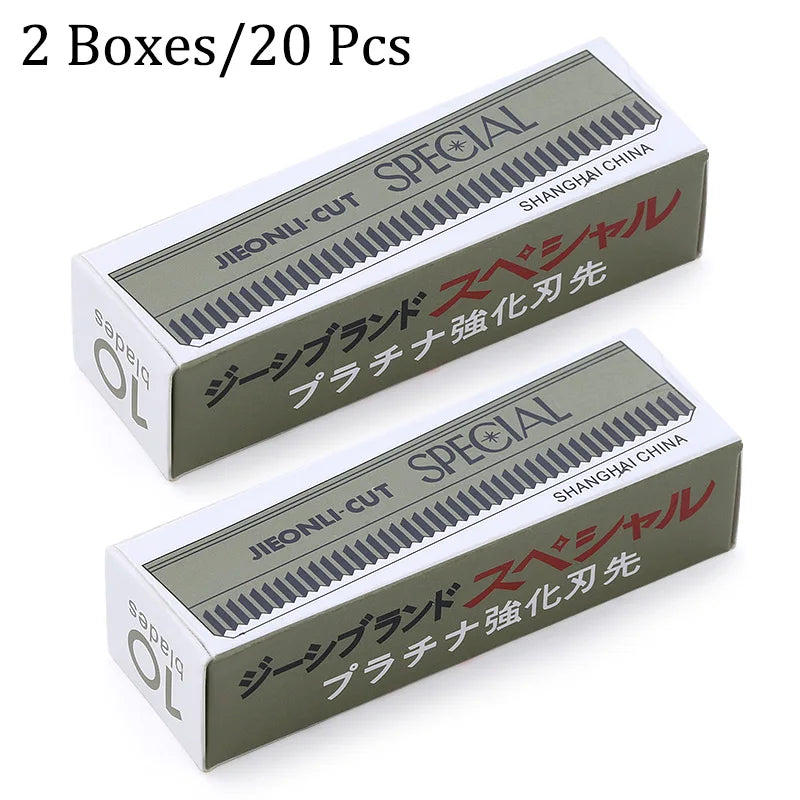 20Pcs Eyebrow Trimmer Hair Remover Stainless Steel Women Razor For Eyebrows Face Shaver Hair Removal Knife Makeup Tools