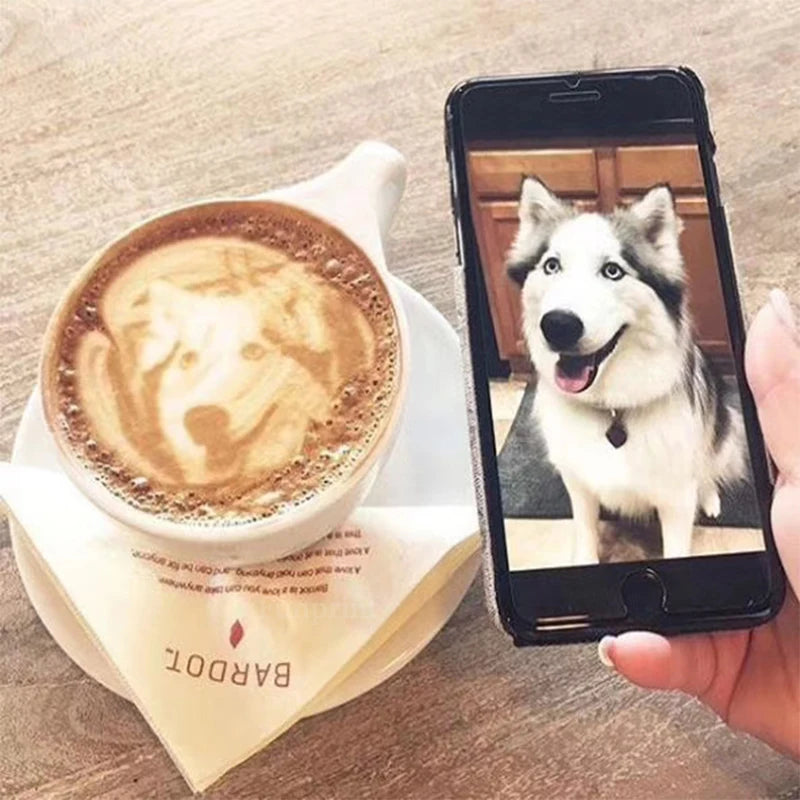 Evebot Coffee Printer Automatic 3d Latte Machine One-Touch Operation DIY Printing Photo printer On Food like Cake Bread Coffee