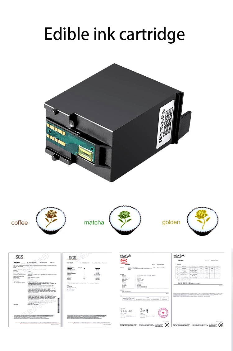 Evebot Coffee Printer Automatic 3d Latte Machine One-Touch Operation DIY Printing Photo printer On Food like Cake Bread Coffee