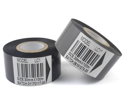 Thermal printer ribbon ink thermal transfer circular black belt code belt LC1