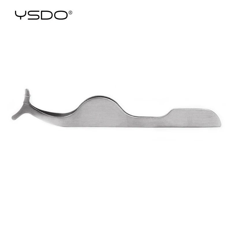 ysdo 1pc false lashes tweezers fake eye lash Applicator makeup tools auxiliary curler mink eyelashes professional tweezer Tool