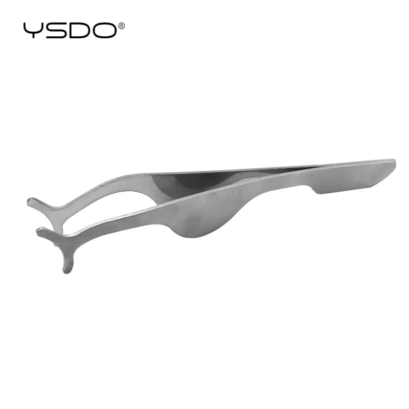 ysdo 1pc false lashes tweezers fake eye lash Applicator makeup tools auxiliary curler mink eyelashes professional tweezer Tool