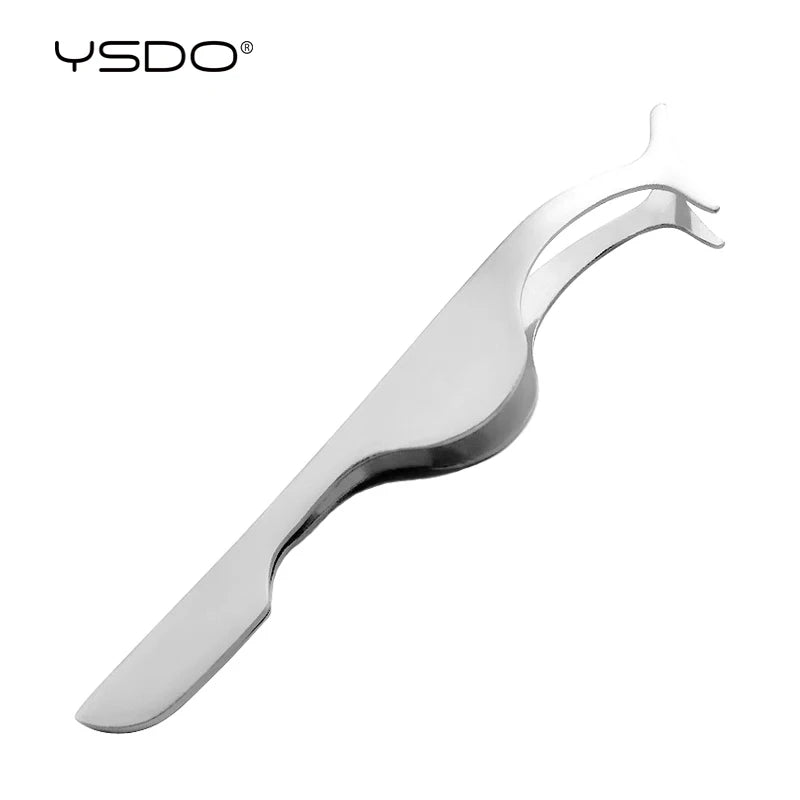 ysdo 1pc false lashes tweezers fake eye lash Applicator makeup tools auxiliary curler mink eyelashes professional tweezer Tool