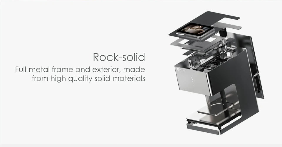 Evebot Coffee Printer Automatic 3d Latte Machine One-Touch Operation DIY Printing Photo printer On Food like Cake Bread Coffee