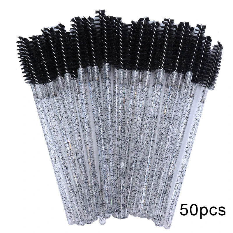 Disposable Lip Brushes Eyelash Mascara Wands 2 In 1 Bundle Sale Lipstick Cotton Swab Lipgloss Brush Makeup Tools Applicators