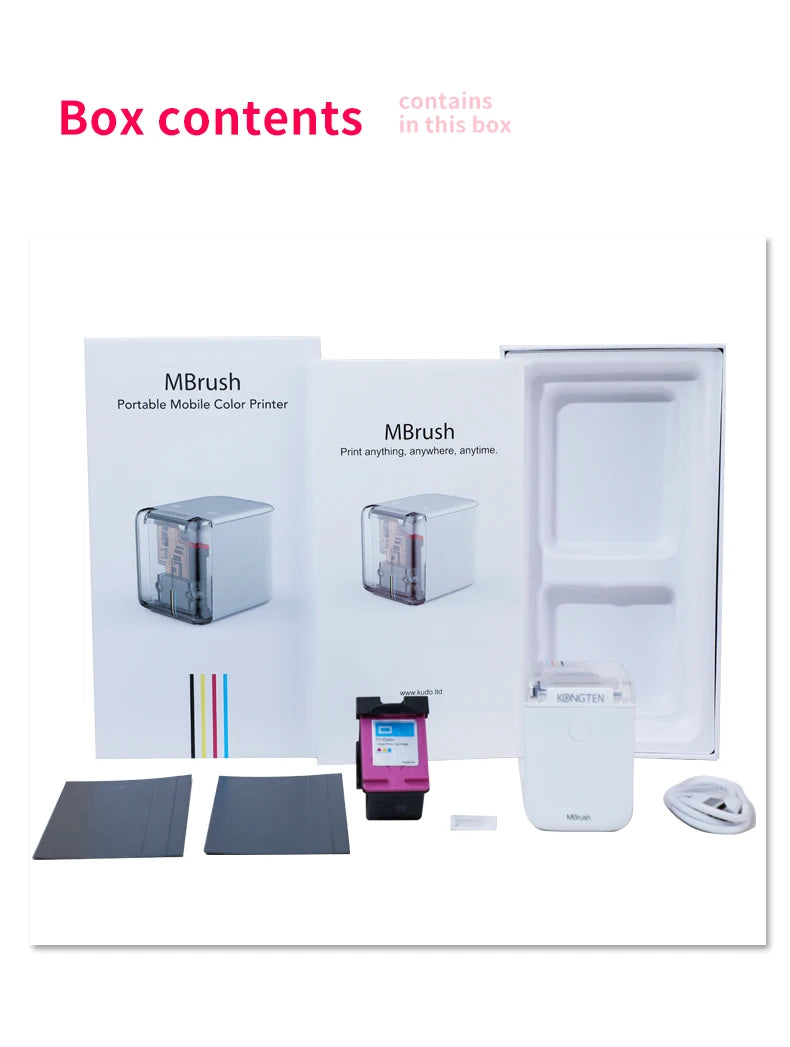 Mini Handheld Food Printer Edible Ink Portable Inkjet Pen Print Custom DIY Bread Coffee Fruit Cookies Coffee Latter Printing