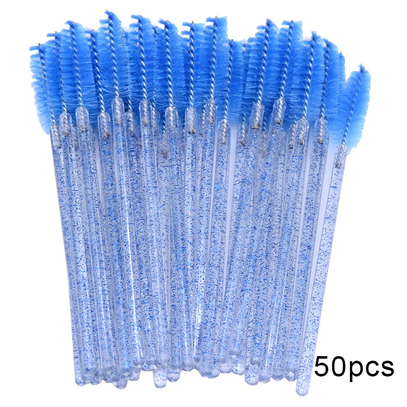 Disposable Lip Brushes Eyelash Mascara Wands 2 In 1 Bundle Sale Lipstick Cotton Swab Lipgloss Brush Makeup Tools Applicators