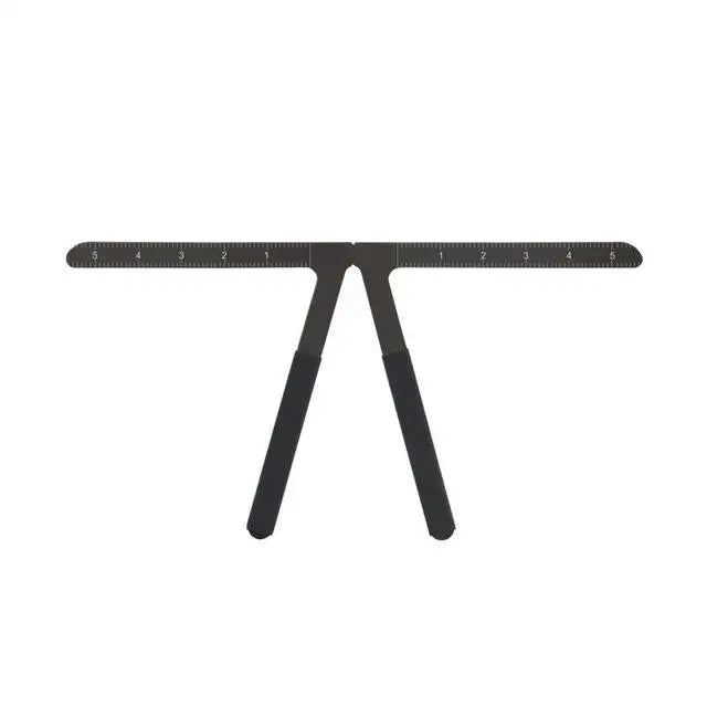 1pcs Metal Eyebrow Tattoo Stencil Ruler Microblading Tattoo Positioning Measure Template Eye Brow Permanent Makeup Tools