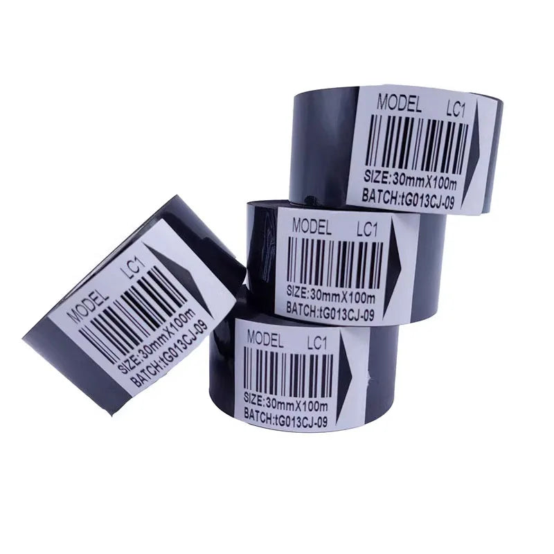Thermal printer ribbon ink thermal transfer circular black belt code belt LC1