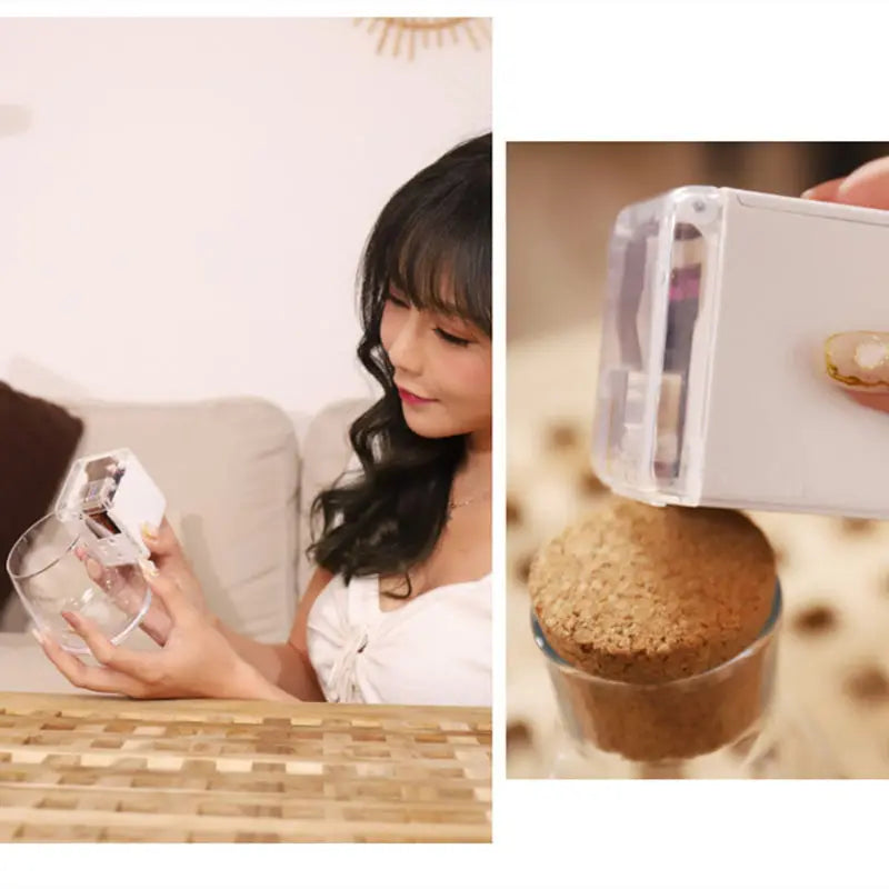 Mbrush Mini Portable Pattern Printer Handheld Color Inkjet Printer Tattoo Printer Cake Macaron Coffee DIY Pattern Printing