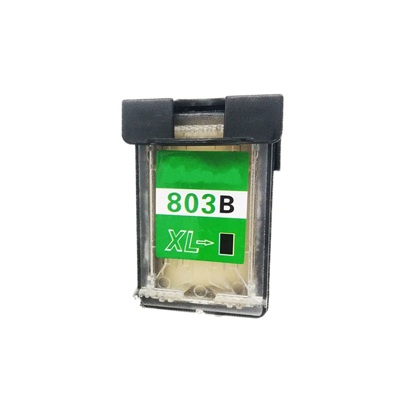vilaxh HP803 Cartridge For Refillable Edibel Ink Cartridge For Coffee Printer For HP 803BK 803 Color