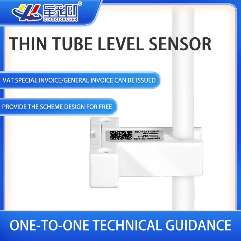 XKC-Y27C Thin Small Tubes Contactless Liquid Level Sensor for Infusion Tubes/Physic Liquor Detect/UV Printer/Coffee Machines