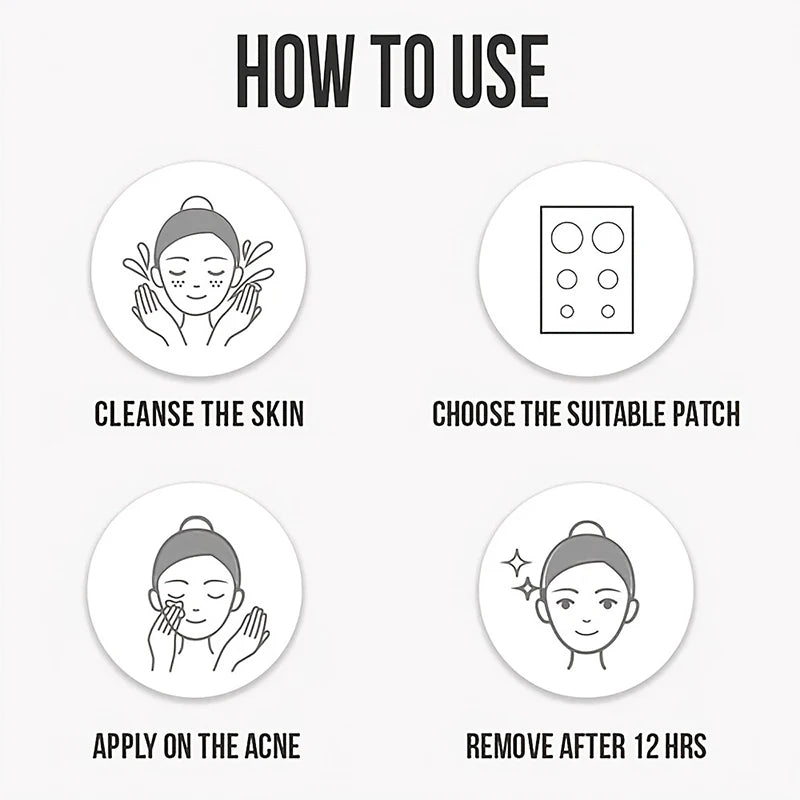 18-600pcs Star Pimple Patch Acne Colorful Invisible Acne Removal Skin Care Stickers Concealer Face Spot Beauty Makeup Tools