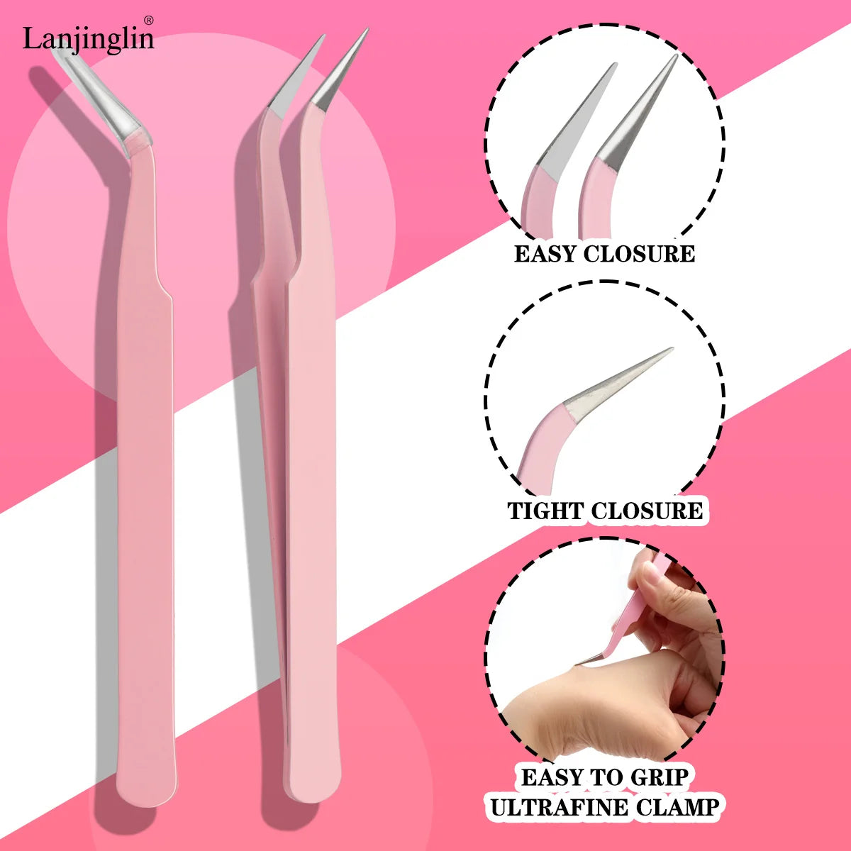 14 Rows Individual Lashes Set Thick and Natural Long DIY Extension Lashes Kit Cluster Lashes Kit Lash Glue Tweezer Makeup Tools