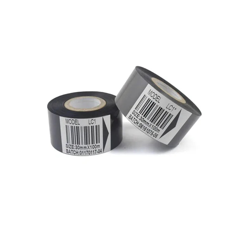 Thermal printer ribbon ink thermal transfer circular black belt code belt LC1