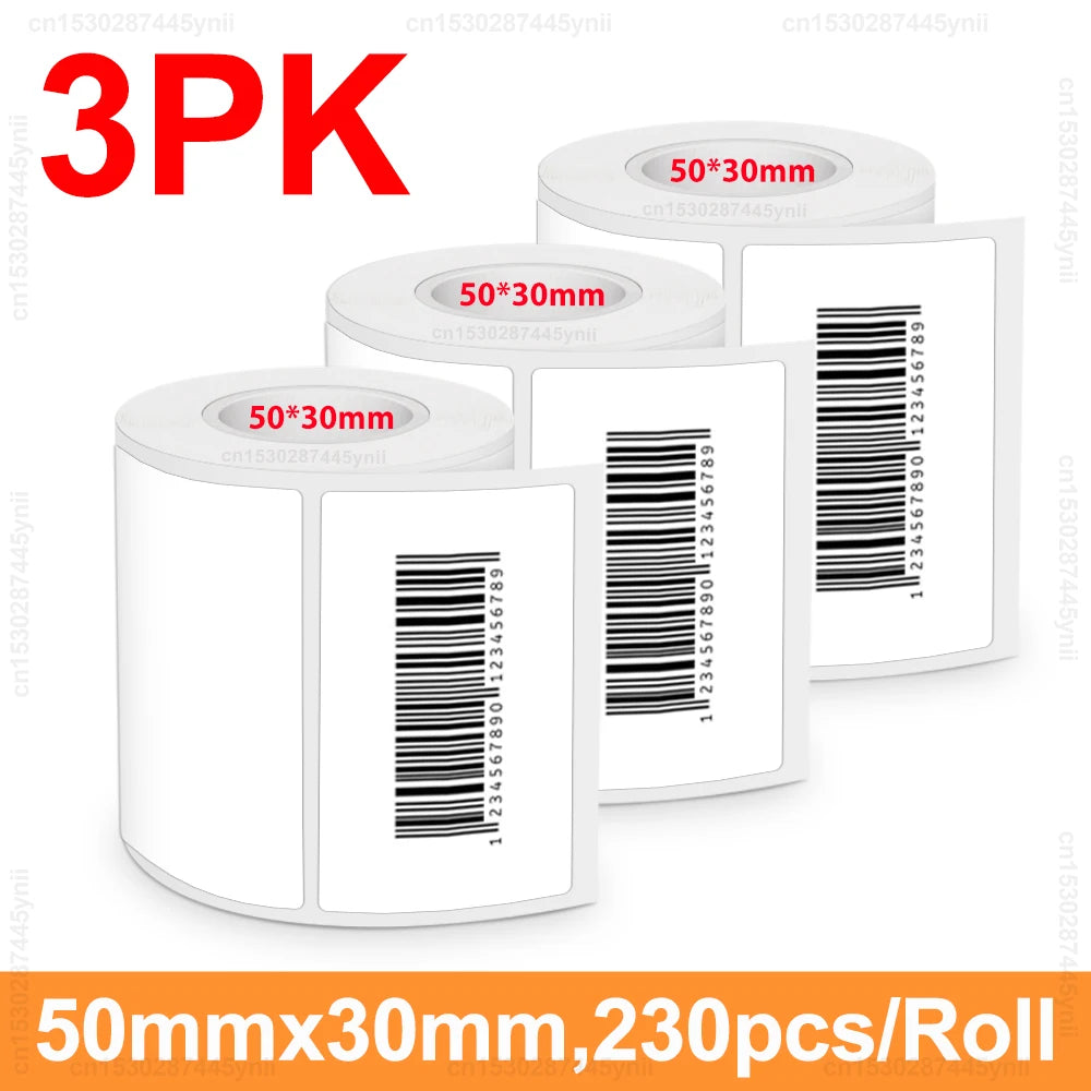 P50 Mini Portable Thermal Label Printer Similar as B1 B21 Marklife P50 E210 M110 Label Maker DIY Pattern Barcode QR Code Sticker