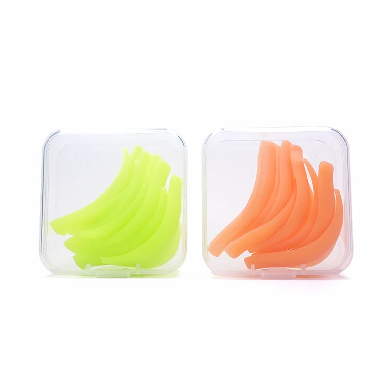 4/5/7 Pairs Silicone Eyelash Perm Pad Lifting Lashes Rods Shield Recycling 3D Eyelash Curler Accessories Applicator Makeup Tools
