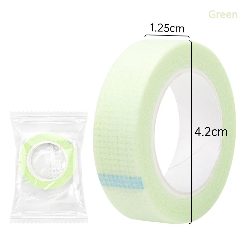 4.5M/Roll Eyelash Extension Lint Breathable Non-woven Cloth Adhesive Tape Medical Paper Tape For False Lashes Patch Makeup Tools