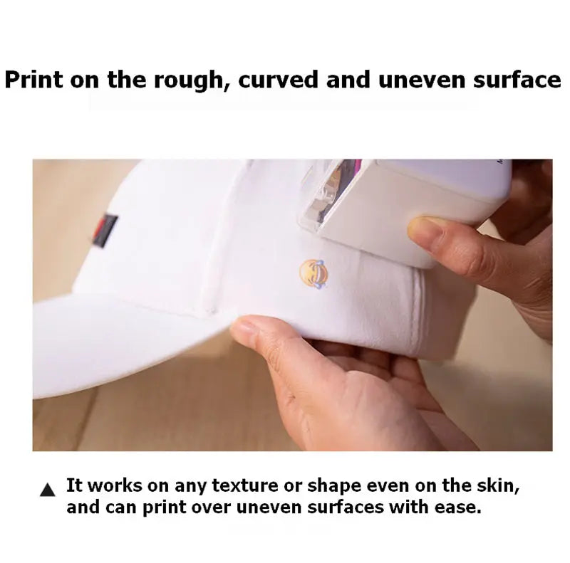 Mbrush Mini Portable Pattern Printer Handheld Color Inkjet Printer Tattoo Printer Cake Macaron Coffee DIY Pattern Printing