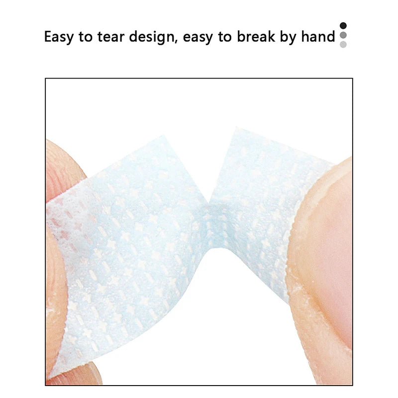 4.5M/Roll Eyelash Extension Lint Breathable Non-woven Cloth Adhesive Tape Medical Paper Tape For False Lashes Patch Makeup Tools