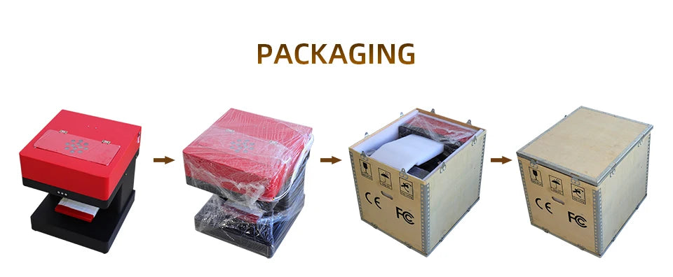 CSC1-4 CISS Coffee Printer Latte Coffee Printing Machine Automatic Beverages Food DIY Printing Photo on Coffee Edible Ink