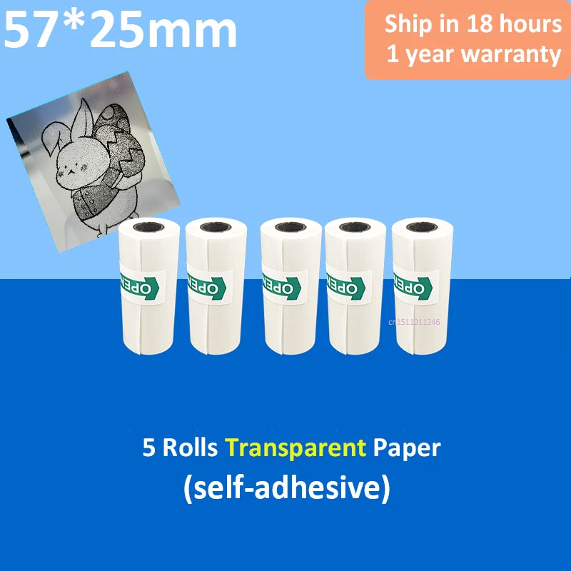 Portable Mini Thermal Printer Wirelessly BT 203dpi Photo Label Memo Wrong Question Printing With USB Cable Imprimante Portable