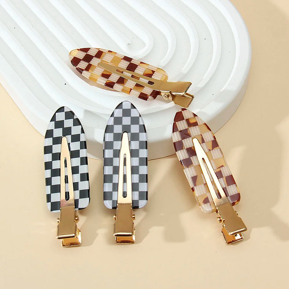 4PCS/LOT Women Hair Clips Side Bangs Fix Fringe Barrette Makeup Tools Hair Accessories Female Ladies Girls Headwear Hairpin