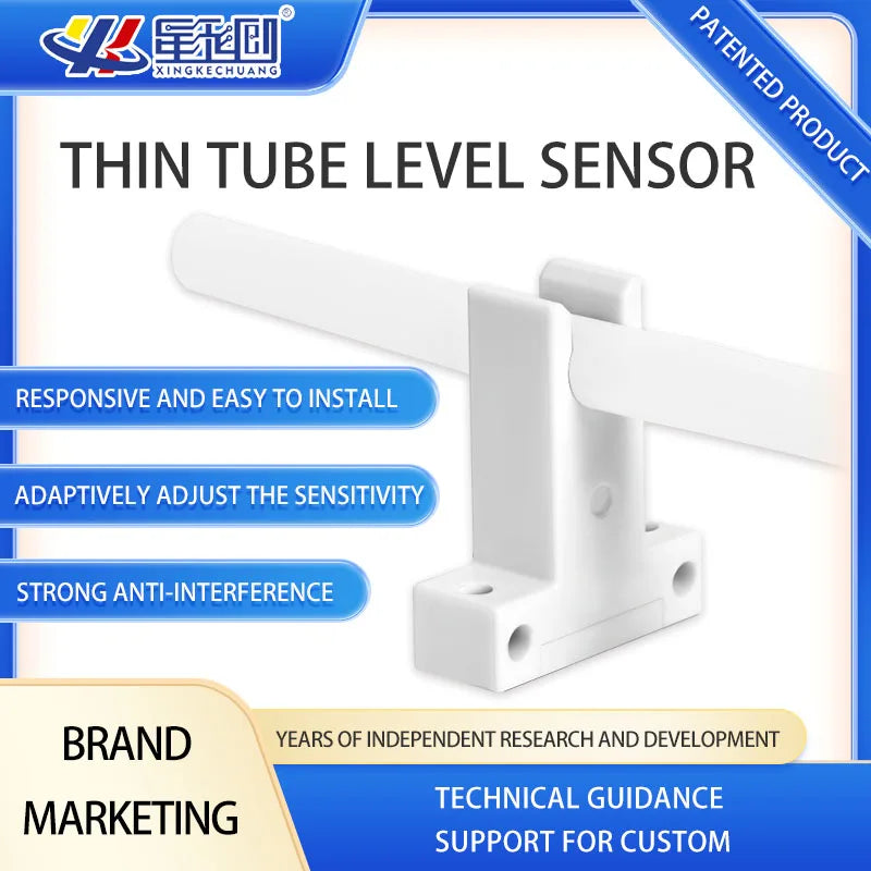 XKC-Y27C Thin Small Tubes Contactless Liquid Level Sensor for Infusion Tubes/Physic Liquor Detect/UV Printer/Coffee Machines