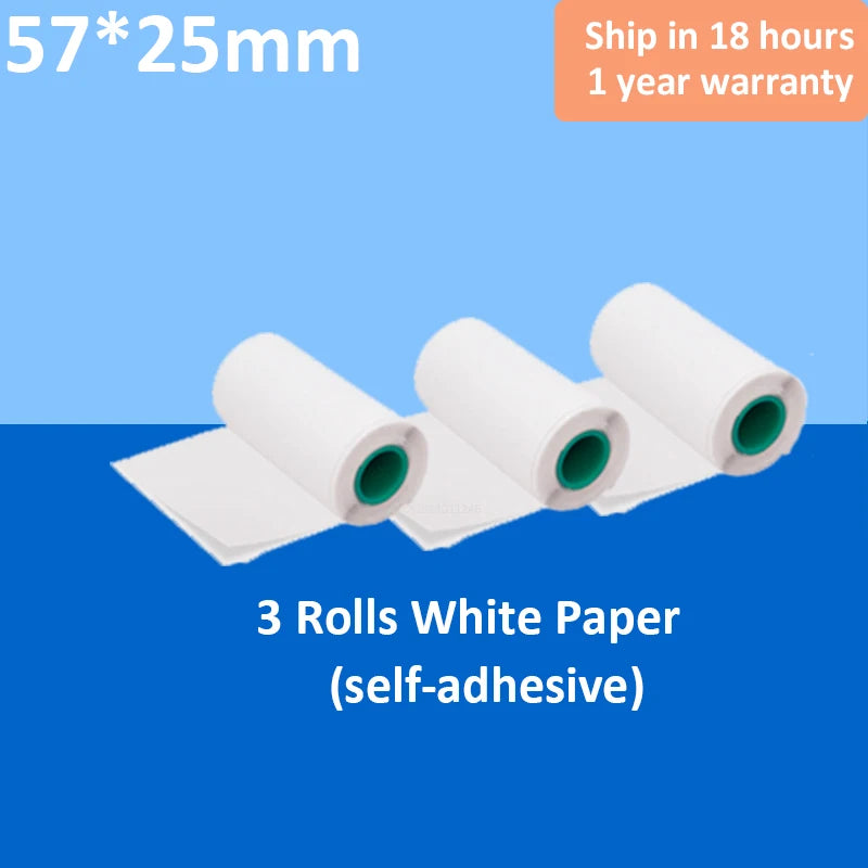 Portable Mini Thermal Printer Wirelessly BT 203dpi Photo Label Memo Wrong Question Printing With USB Cable Imprimante Portable