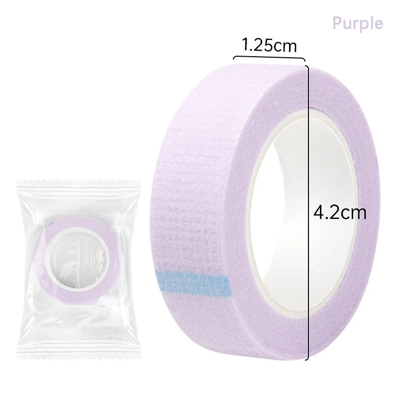 4.5M/Roll Eyelash Extension Lint Breathable Non-woven Cloth Adhesive Tape Medical Paper Tape For False Lashes Patch Makeup Tools