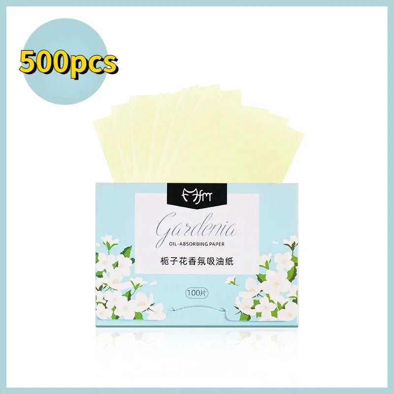 5 Box Matte Face Wipes Oil Control Oil-absorbing Face Cleaning Beauty Makeup Tools Accessories Facial Oil Blotting Sheets Paper