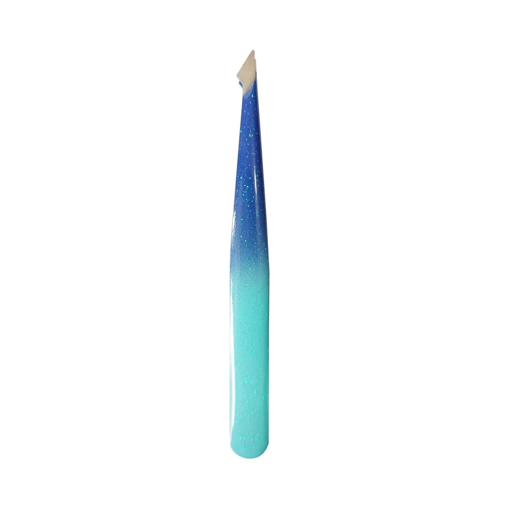 4 Styles Precision Eyebrow Tweezers Stainless Steel Fine Hairs Puller Flat Slant Tip Eye Brow Clips Hair Removal Makeup Tools