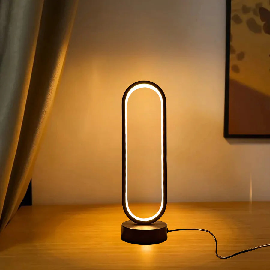 Black & White USB LED Dimming Night Lamp