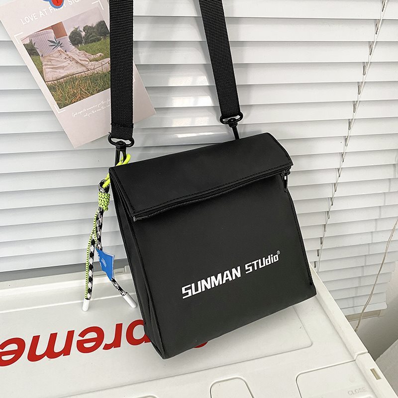 Simple All-match Messenger Bag Design Backpack