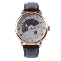 Men's Luminous Waterproof Mechanical Watch Glass Mirror Simple
