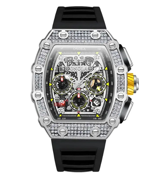 silver-black