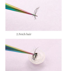 100pcs Disposable Eyelash Cup Holder  Lashes Glue Holder Plastic Stand Quick Flowering For Eyelash Extension Makeup Tools
