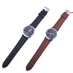 Casual All-matching Graceful Quartz Watch Belt Wallet Pen Tie