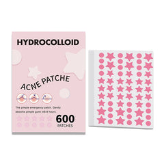 18-600pcs Star Pimple Patch Acne Colorful Invisible Acne Removal Skin Care Stickers Concealer Face Spot Beauty Makeup Tools