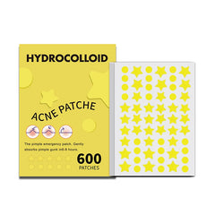18-600pcs Star Pimple Patch Acne Colorful Invisible Acne Removal Skin Care Stickers Concealer Face Spot Beauty Makeup Tools