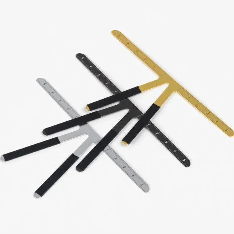 1pcs Metal Eyebrow Tattoo Stencil Ruler Microblading Tattoo Positioning Measure Template Eye Brow Permanent Makeup Tools