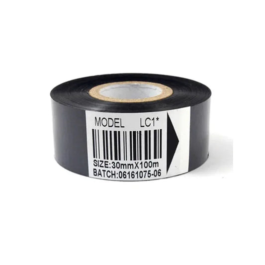 Thermal printer ribbon ink thermal transfer circular black belt code belt LC1