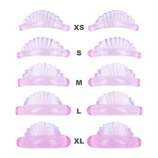 4/5/7 Pairs Silicone Eyelash Perm Pad Lifting Lashes Rods Shield Recycling 3D Eyelash Curler Accessories Applicator Makeup Tools