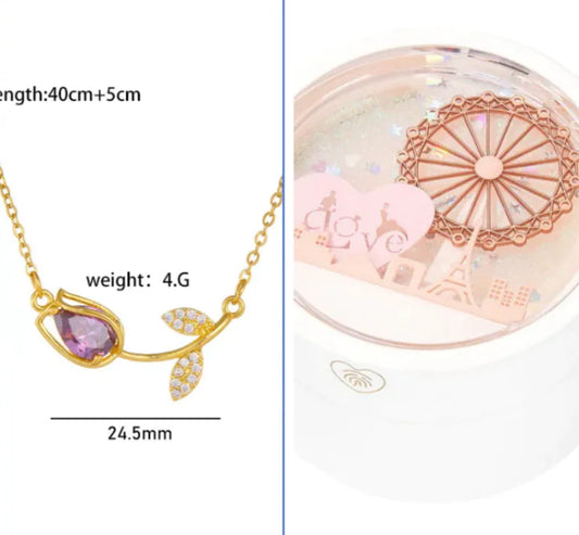 Ferris Wheel LED Jewelry Box