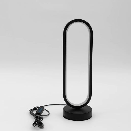 Black & White USB LED Dimming Night Lamp